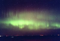 aurora 4  Aurora near Drumheller, Alberta 9/15/01