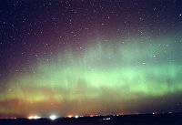 aurora 10  Aurora near Drumheller, Alberta 9/15/01